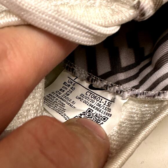 Nike Air Zoom Infinity Tour Golf NRG Fearless Together Shoes Spikes WORN ONCE 7 - Picture 9 of 11